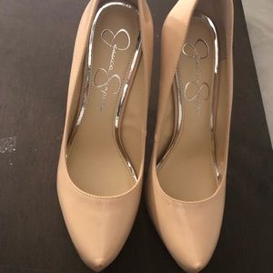 Jessica Simpson Nude Pumps 8.5 Never worn